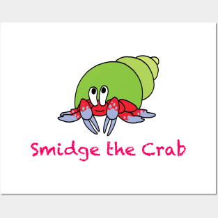 Smidge the Crab Posters and Art